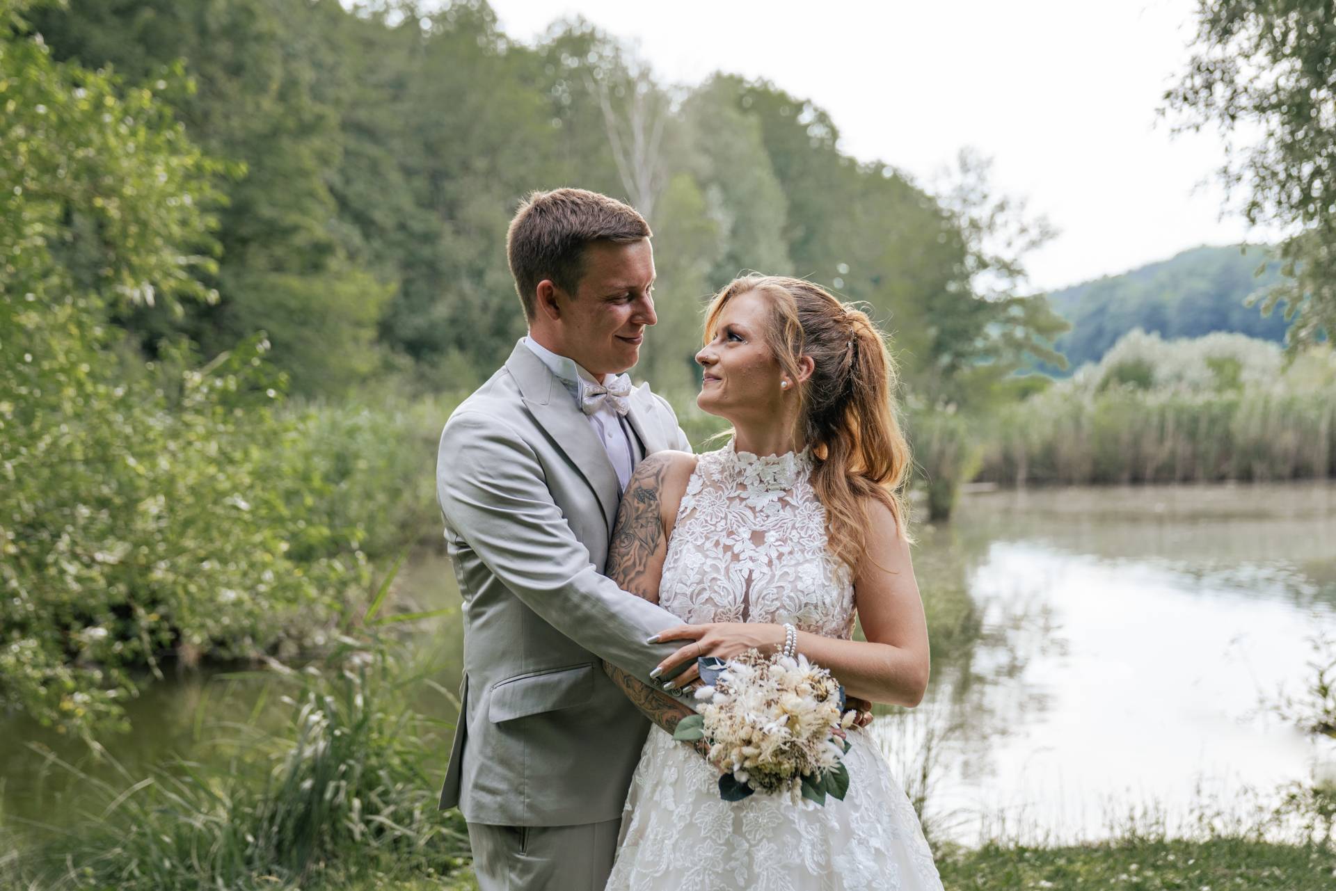 Outdoor, Shooting, Portrait, Couple, Wedding, Braut, Bräutgam, Hochzeit